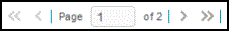 Page controls user interface